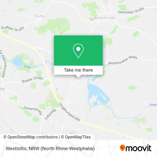 Westlotto map