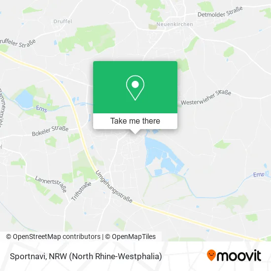 Sportnavi map
