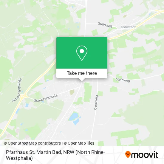 Pfarrhaus St. Martin Bad map