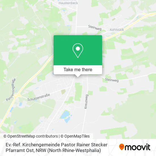 Карта Ev.-Ref. Kirchengemeinde Pastor Rainer Stecker Pfarramt Ost