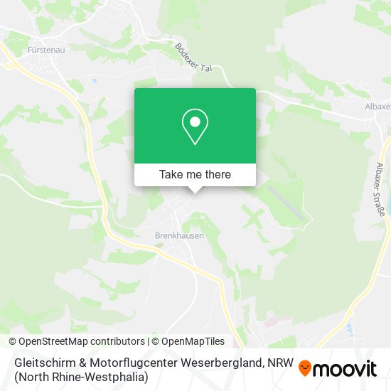 Gleitschirm & Motorflugcenter Weserbergland map