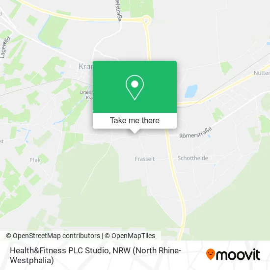 Health&Fitness PLC Studio map