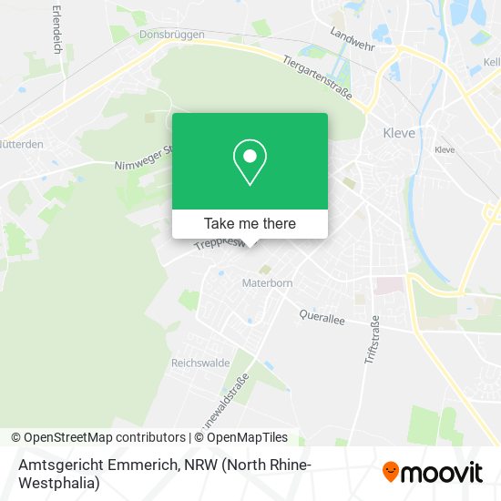 Карта Amtsgericht Emmerich