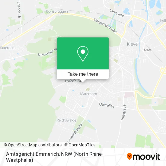 Карта Amtsgericht Emmerich