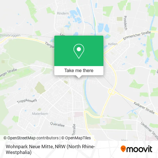 Карта Wohnpark Neue Mitte