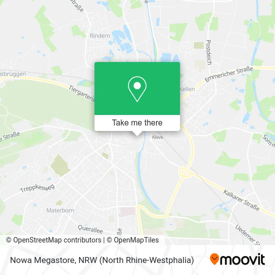 Карта Nowa Megastore