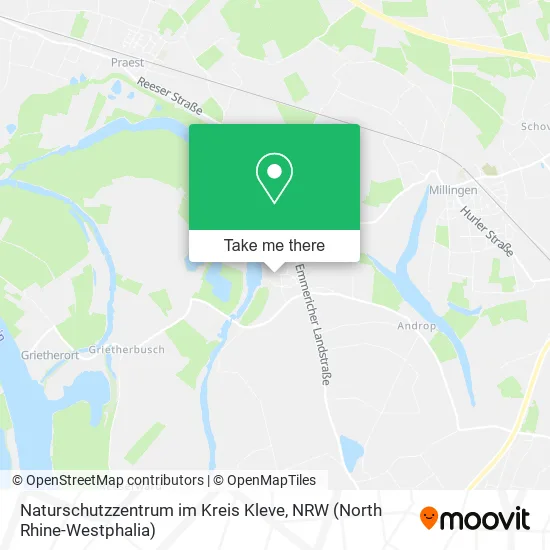 Карта Naturschutzzentrum im Kreis Kleve