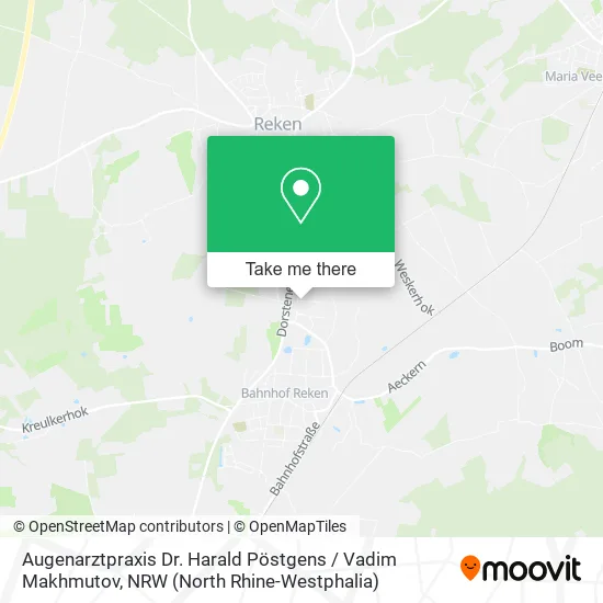 Карта Augenarztpraxis Dr. Harald Pöstgens / Vadim Makhmutov