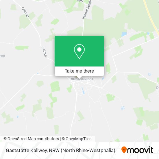 Gaststätte Kallwey map