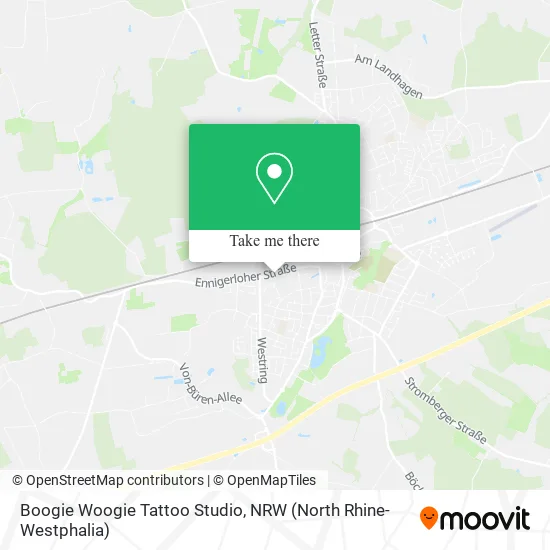 Карта Boogie Woogie Tattoo Studio