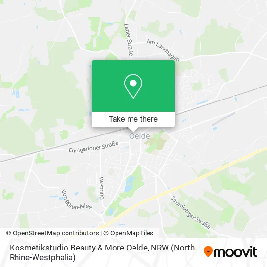 Карта Kosmetikstudio Beauty & More Oelde