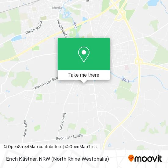 Карта Erich Kästner