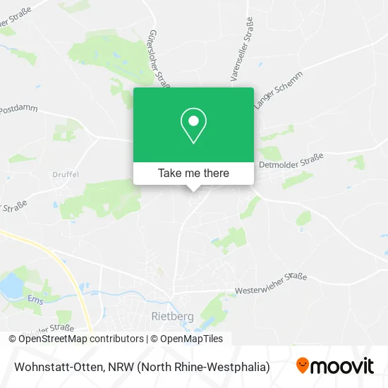 Карта Wohnstatt-Otten
