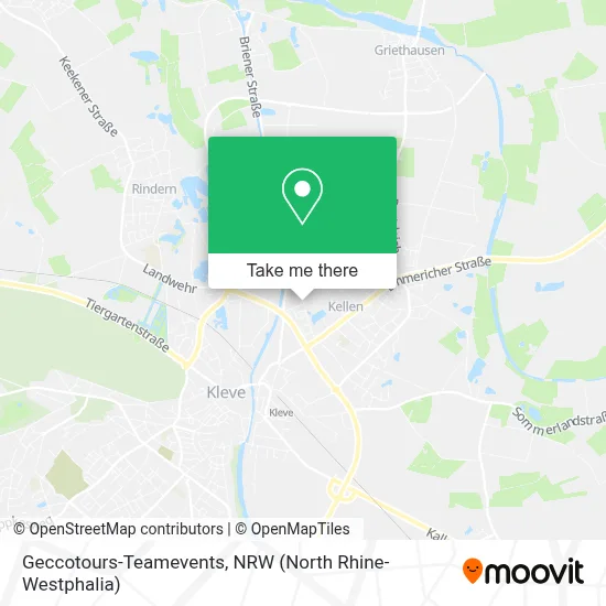 Geccotours-Teamevents map