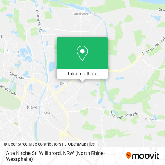 Карта Alte Kirche St. Willibrord