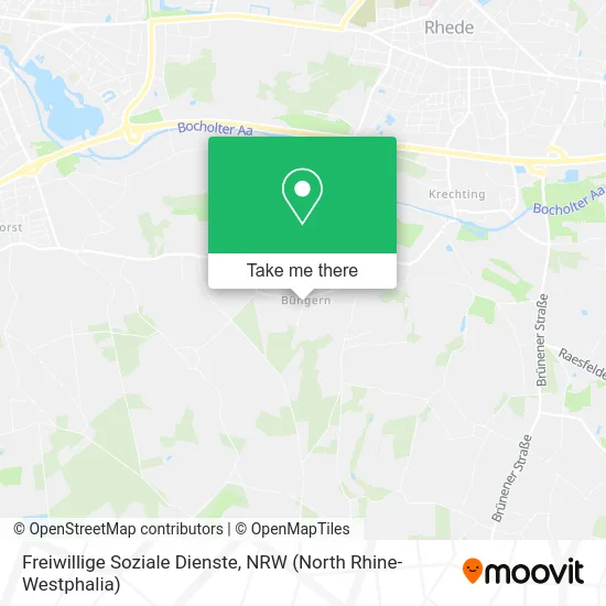 Карта Freiwillige Soziale Dienste