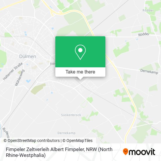 Fimpeler Zeltverleih Albert Fimpeler map