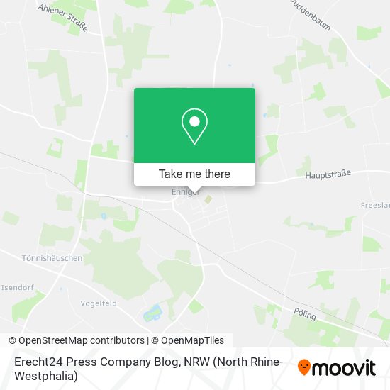 Erecht24 Press Company Blog map