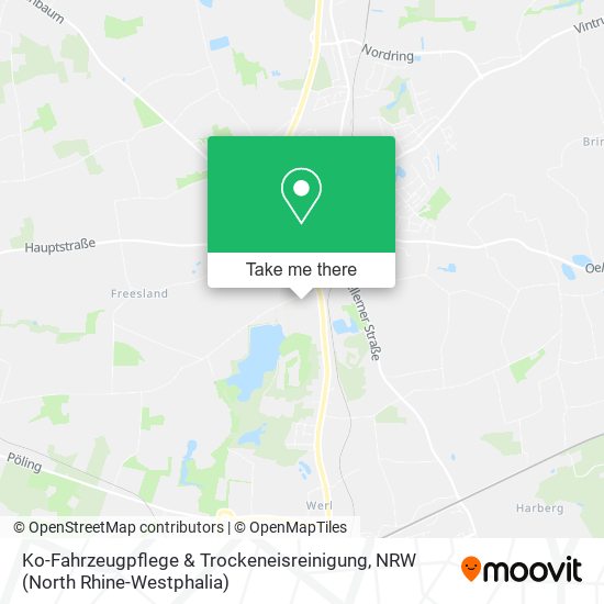 Ko-Fahrzeugpflege & Trockeneisreinigung map