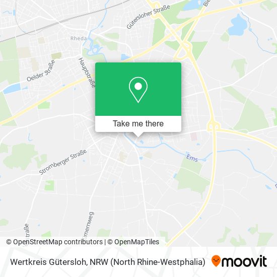 Wertkreis Gütersloh map