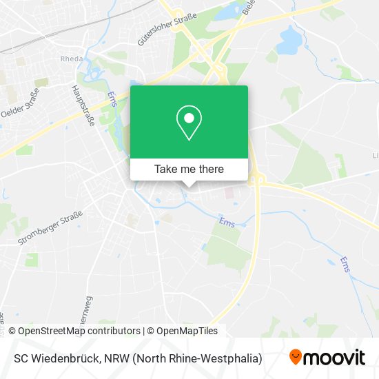 SC Wiedenbrück map