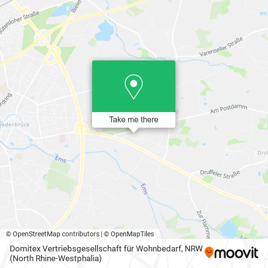 Карта Domitex Vertriebsgesellschaft für Wohnbedarf