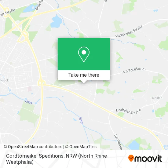 Карта Cordtomeikel Speditions