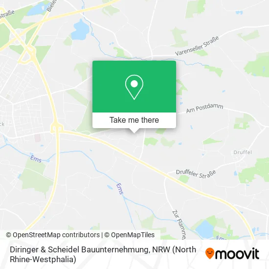 Карта Diringer & Scheidel Bauunternehmung