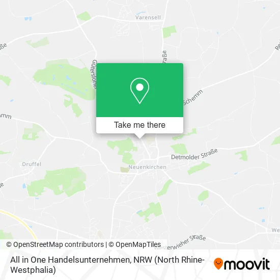 Карта All in One Handelsunternehmen