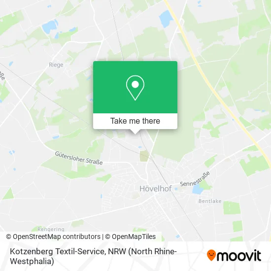 Карта Kotzenberg Textil-Service