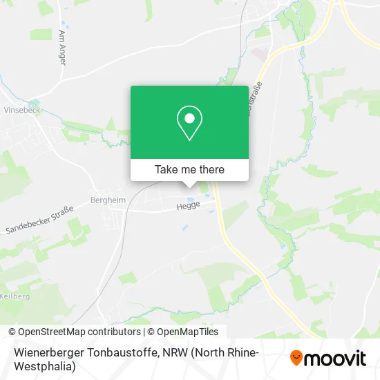 Карта Wienerberger Tonbaustoffe