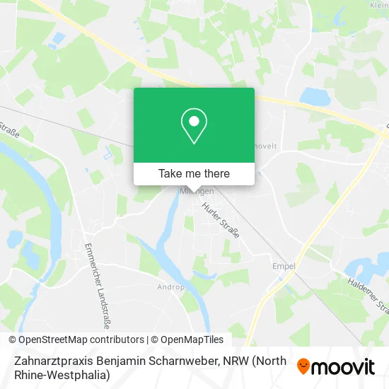 Карта Zahnarztpraxis Benjamin Scharnweber