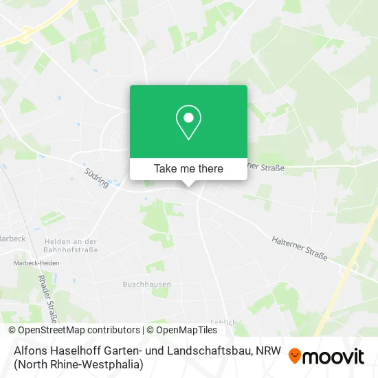 Карта Alfons Haselhoff Garten- und Landschaftsbau