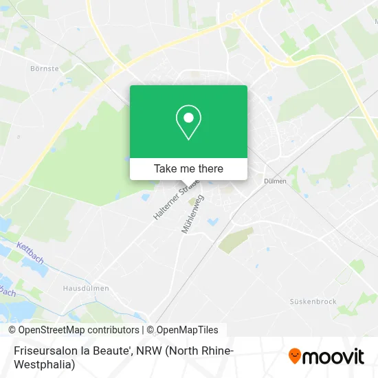 Friseursalon la Beaute' map