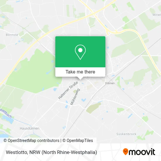 Westlotto map