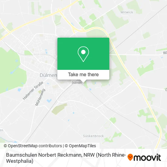 Карта Baumschulen Norbert Reckmann