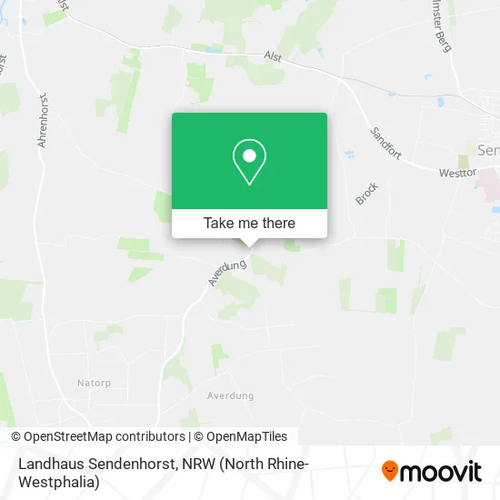 Карта Landhaus Sendenhorst