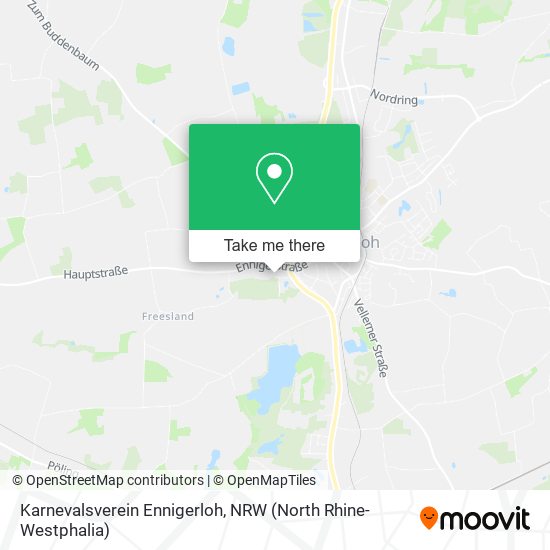 Karnevalsverein Ennigerloh map