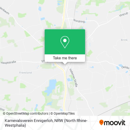Karnevalsverein Ennigerloh map