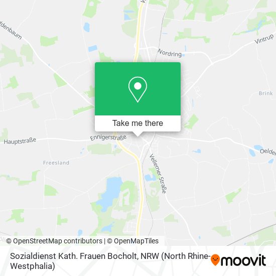 Sozialdienst Kath. Frauen Bocholt map