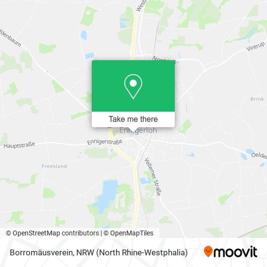 Borromäusverein map