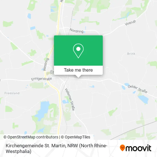 Kirchengemeinde St. Martin map