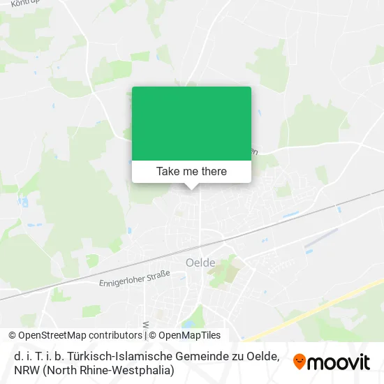 d. i. T. i. b. Türkisch-Islamische Gemeinde zu Oelde map