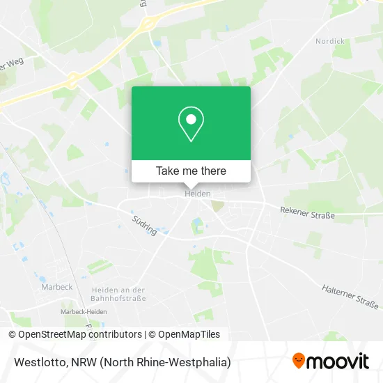 Westlotto map