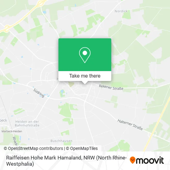 Карта Raiffeisen Hohe Mark Hamaland