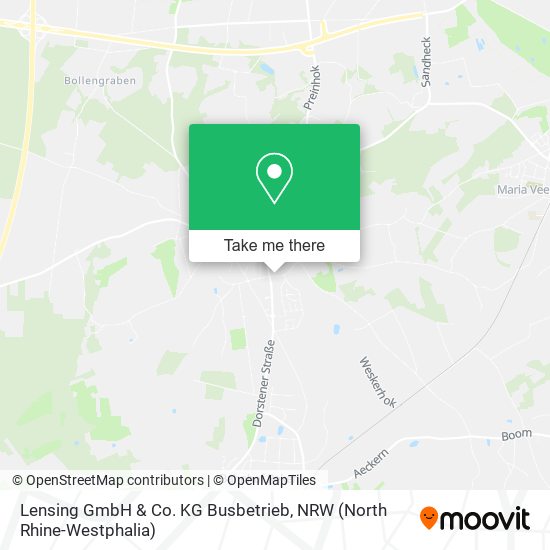 Lensing GmbH & Co. KG Busbetrieb map