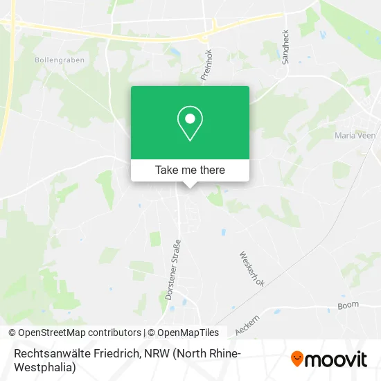 Карта Rechtsanwälte Friedrich