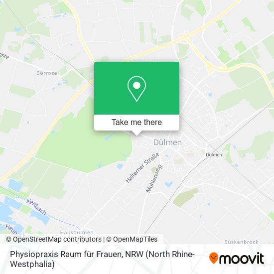 Physiopraxis Raum für Frauen map