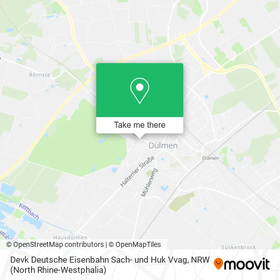 Карта Devk Deutsche Eisenbahn Sach- und Huk Vvag