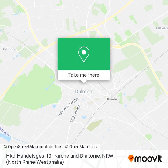 Hkd Handelsges. für Kirche und Diakonie map